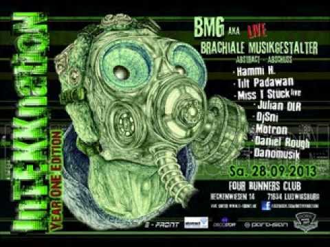 BMG aka Brachiale Musikgestalter - live - @ InTEKKnatioN 28.09.13