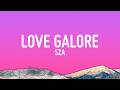 SZA Love Galore Alt Version Lyrics