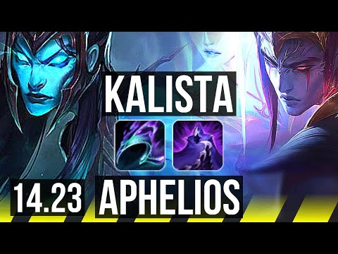 KALISTA & Maokai vs APHELIOS & Senna (ADC) | KR Master | 14.23