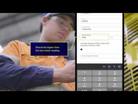 Komatsu Condition Monitoring Services - Paperless Oil Sampling