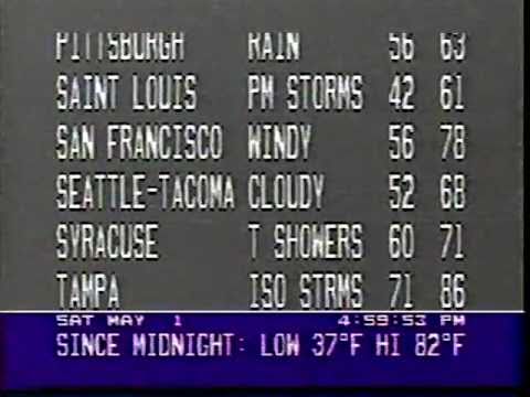TWC WeatherSTAR III- Omak, WA- May 1, 2004- 4:58PM PDT
