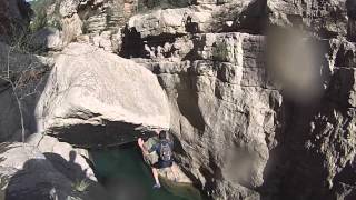 preview picture of video 'Trail Canyoning Barranco Maimona (Montanejos)'