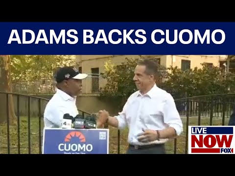 Video | Adams Endorses Cuomo in NY Mayoral race