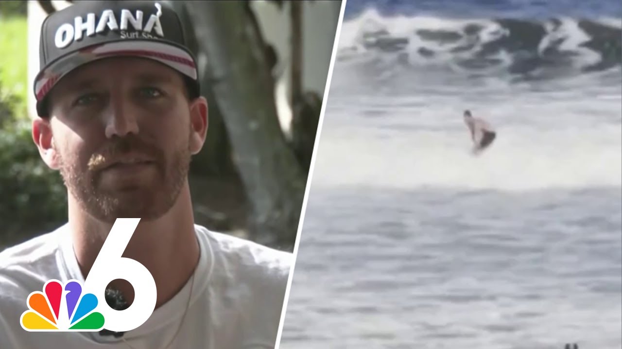 ‘I'm dead': Florida surfer describes harrowing survival after second shark attack