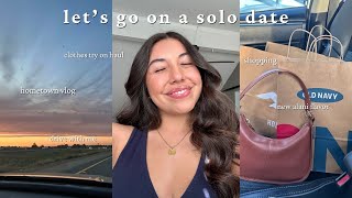 come on a solo date with me 🛍️💓 | shopping, work trip prep, taste testing a new alani nu flavor