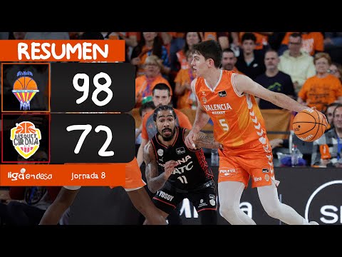 Valencia Basket - Bàsquet Girona (98-72) RESUMEN | Liga Endesa 2025-26