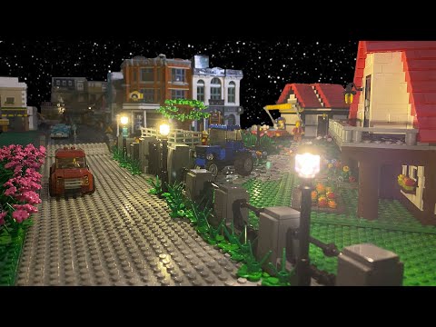 Lego-Stadt (Teil 59) auch das Land erstrahlt im neuen Licht – Licht im ländlichen Bereich
