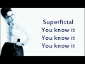 Superficial - Natalia Kills (Keery-Fischer (Cappuccini) Natalia)