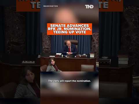 Senate tees up for RFK Jr. confirmation vote after advancing nomination