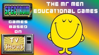 Mr Men 🙂 | Word Games | First Steps | Here & There | 🕹 Spectrum Games Based On TV Shows 📺 6️⃣5️⃣