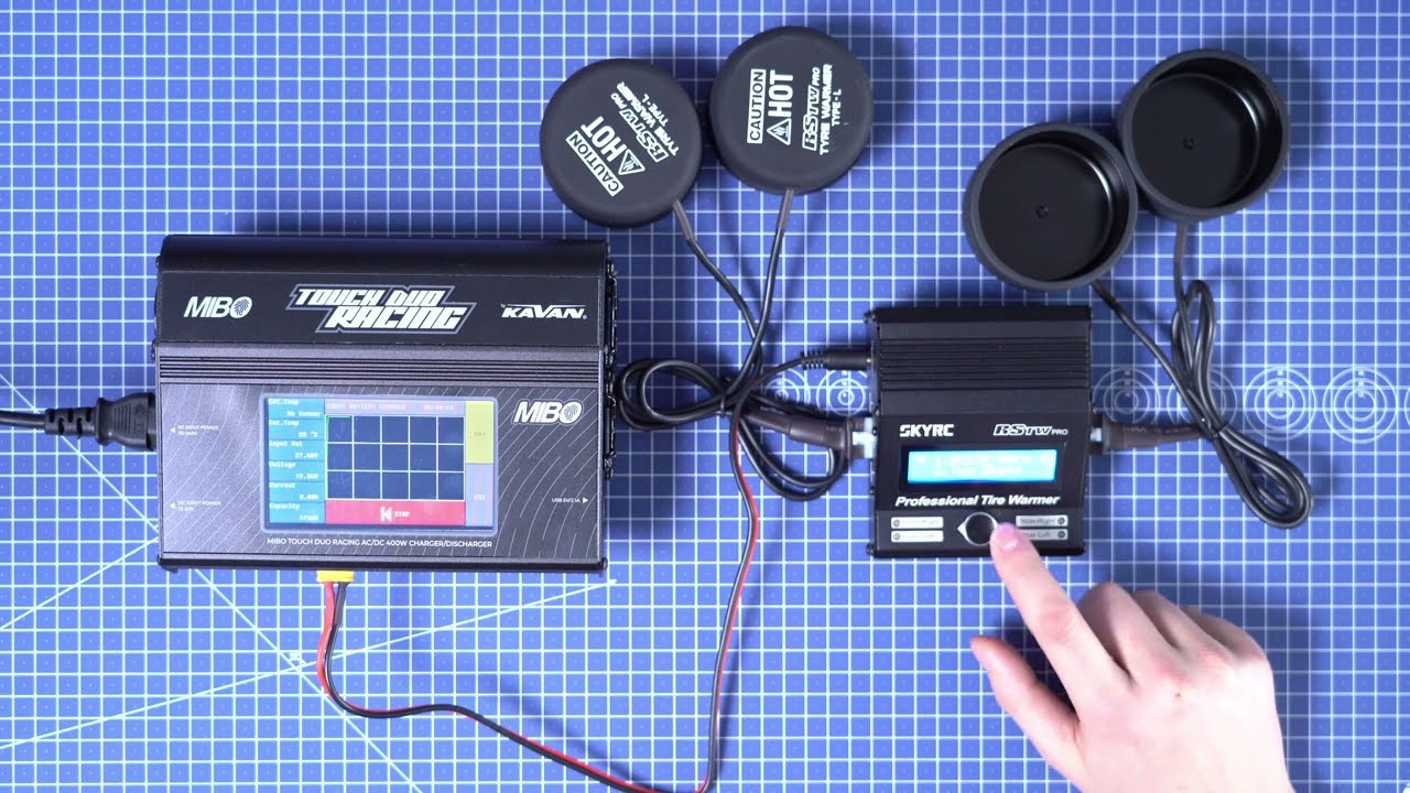 MIBO Touch Duo Racing AC/DC 400W nabíjačka/vybíjačka