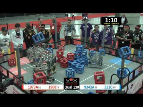 2015 VRC Sci Q130 - 1973A 1900 vs 9343A 231C - 65 to 28 - VEX Worlds 2015 - Science Division