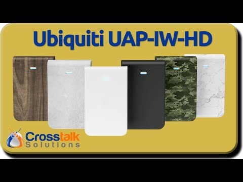 Ubiquiti | UniFi | UAP-IW-HD | 802.11ac | 867 Mbit/s | 10/100/1000 Mbit/s | Ethernet LAN (RJ-45) jungtys 5 | MU-MiMO Yes | 12 mėn. video