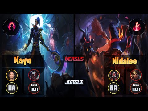 Blaber KAYN (Jungle) [Dark Harvest] VS NIDALEE - Grandmaster NA Patch 10.11