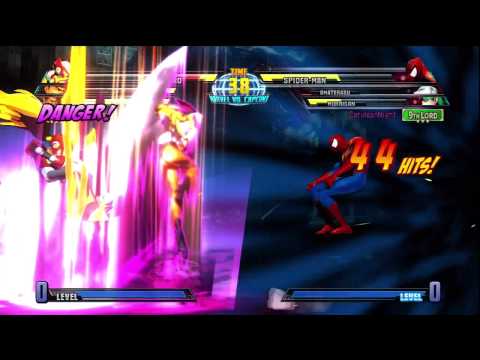 Marvel vs Capcom 3 (PS3) -- Non-Ranked Matches 122 Partial - Surefire Zero KO Combo