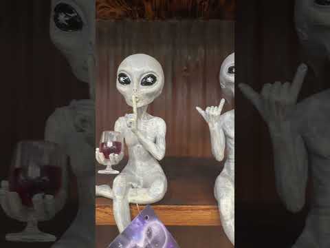 Intergalactic Brosephs #alien #aliens #alienstatue #alienstatues