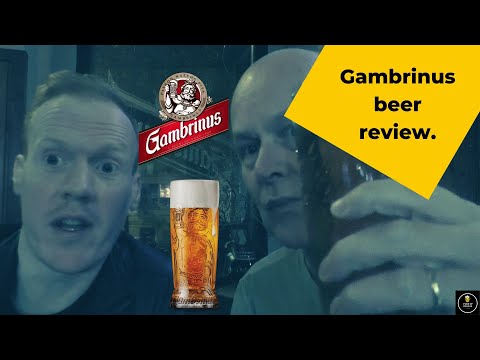 Gambrinus taste test - Beer Review