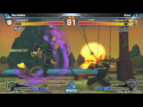 [EVO 2012 SSFIV AE] WierdoNeo (Juri) vs Keno (Balrog, Adon)