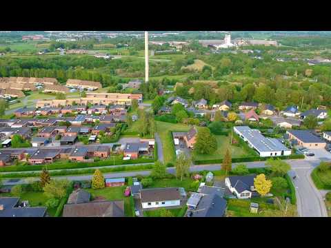 Aarhus Denmark Drone Footage