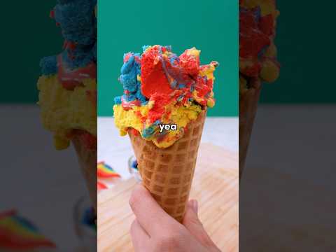 Can I recreate this amazing SUPERMAN ICE CREAM?