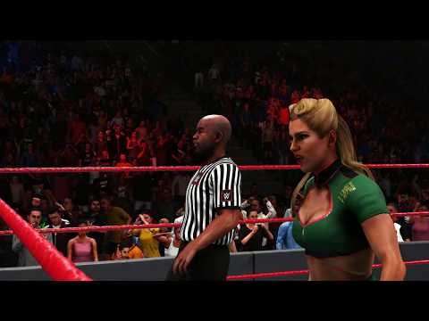 WWE 2K19 - 4K - Lacey Evans VS Alexa Bliss - Main Event