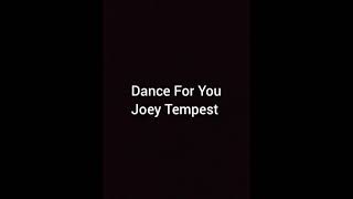 Dance For You - Joey Tempest (cover)