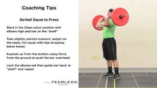 536. Barbell Squat-to-Press