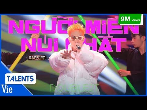 DOUBLE2T quá đỉnh cùng Người Miền Núi Chất trên con beat của DuongK | Rap Việt Live Stage