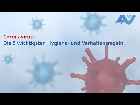 Die 5 wichtigsten Hygiene  und Verhaltensregeln 2021