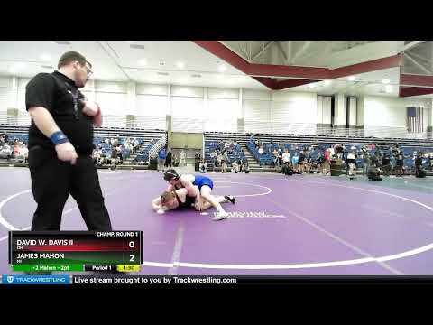 220 Lbs Champ. Round 1 - David W. Davis II, OH Vs James Mahon, MI Ad2c