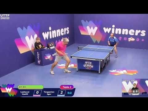 WINners CUP table 2  25.10 Laskavyi Vasilii - Torgachev Igor  18:15
