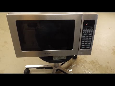 Fixing microwave oven-turning off while heating