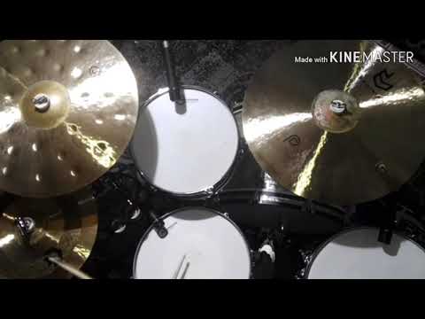 Dominion cymbal set 15 Hi hats, 20 crash, 22 ride.