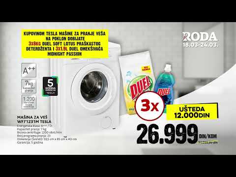 Roda |  Popust na tehniku 18-24.03.2022.