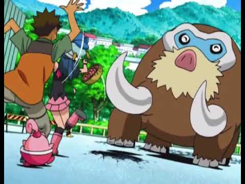 Pokémon DP Galactic Battles: Mamoswine is crazy (o.o)