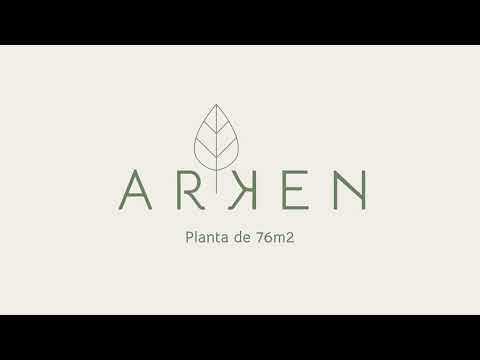 ARKEN - Conheça o apto de 76m²