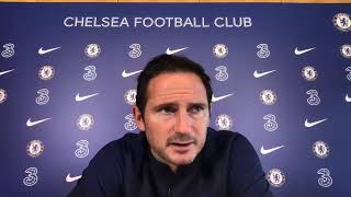 Hear every word of Frank Lampard's preview of the Blues' match against Crystal Palace tomorr