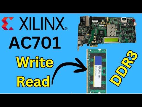 Xilinx MIG DDR3 Interface: Read and Write using AXI traffic Generators