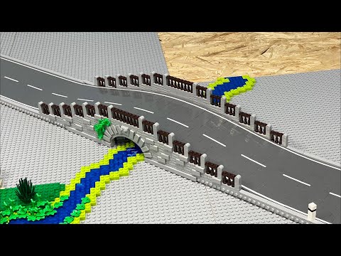 Brücke - Bau einer Lego Stadt Teil 195.