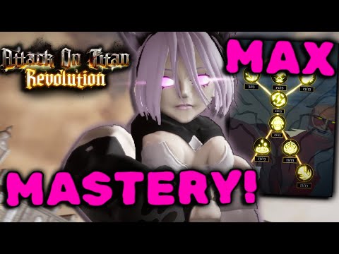 AOT Revolution BEST TITAN MASTERY FARM METHOD! (MAX STATS!)