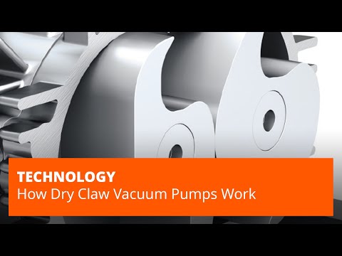 Dry Vacuum Pump DP300 - Vertical - Four Stage