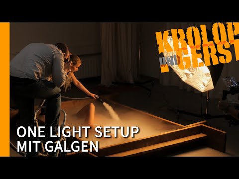 One Light Setup mit Galgen / Oldie But Goldie 📷 Krolop&Gerst