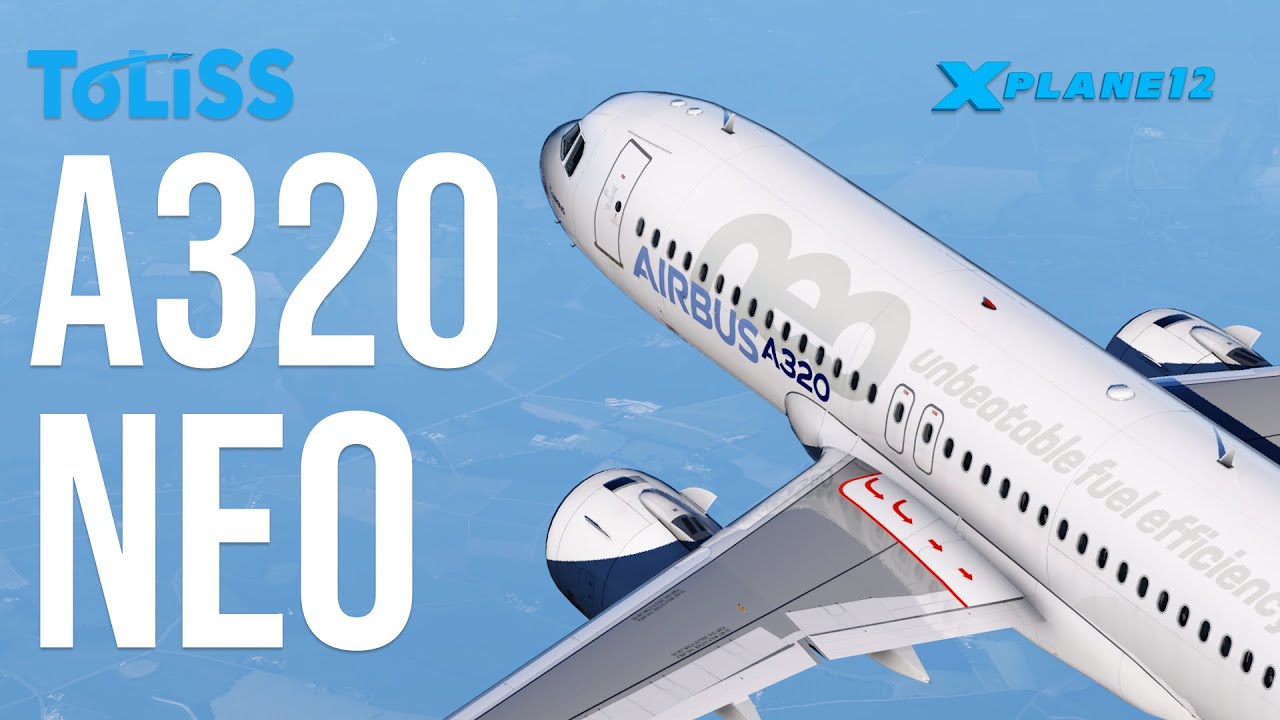 Airbus A320neo takes flight in XPlane