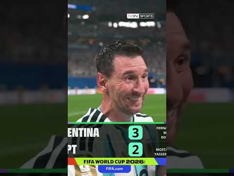 😭 Leo Messi en larmes après la remontada folle de l'Argentine 🇦🇷 !