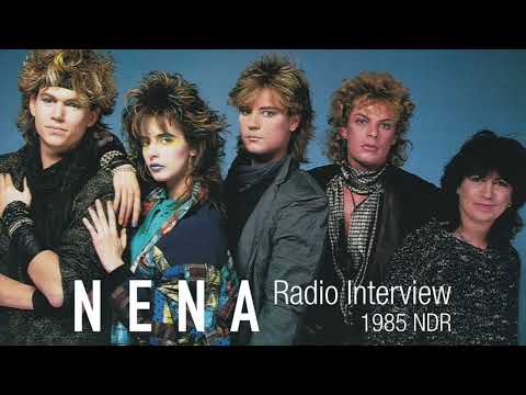 NENA + Band Radio Interview 1985 NDR