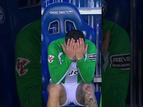 ENFADO MORROCOTUDO DE ANTONY DESPUÉS DE SER SUSTITUIDO 😳