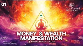 Money Manifestation Frequencies | Wealth Activation Meditation with Quantum Healing Codes 528Hz