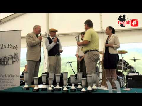 Charytatywny Rotariański Turniej Golfowy -wręczenie nagród