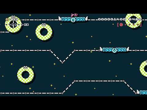 World 7-3 Flip-switch Floats by 3rd Bunny - Super Mario Maker 2 - No Commentary 1ca