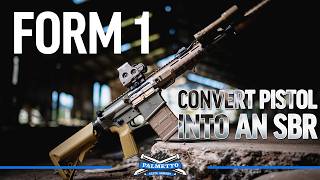 Converting an AR Pistol into an SBR - ATF Form-1 | Palmetto State Armory